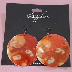 Orange Earrings